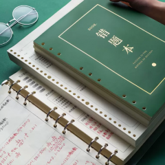 错题本初中高中学生活页可拆卸错题收集整理册文具神器笔记本英语纠错本小学生语文数学加厚考研大学生改错本